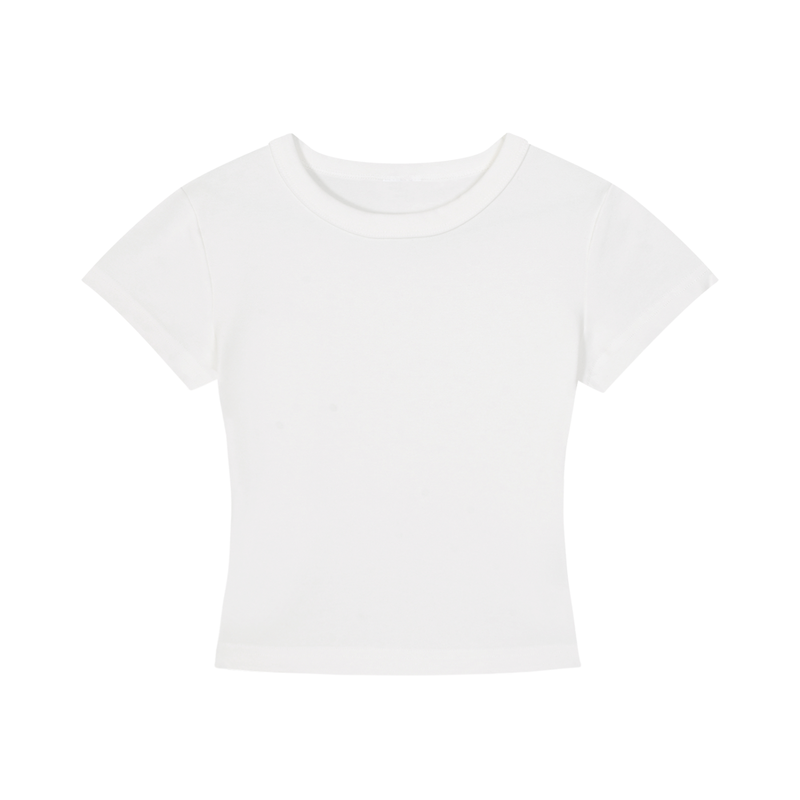 Baby Tee — White