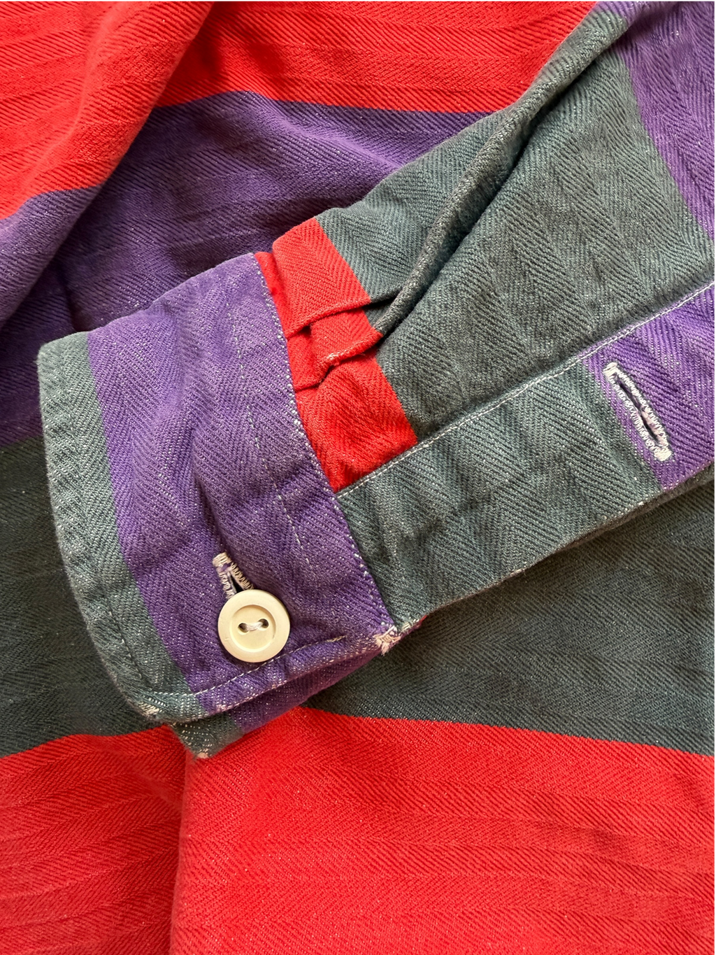 Polo Country Multi-Stripe Rugby — fits XL