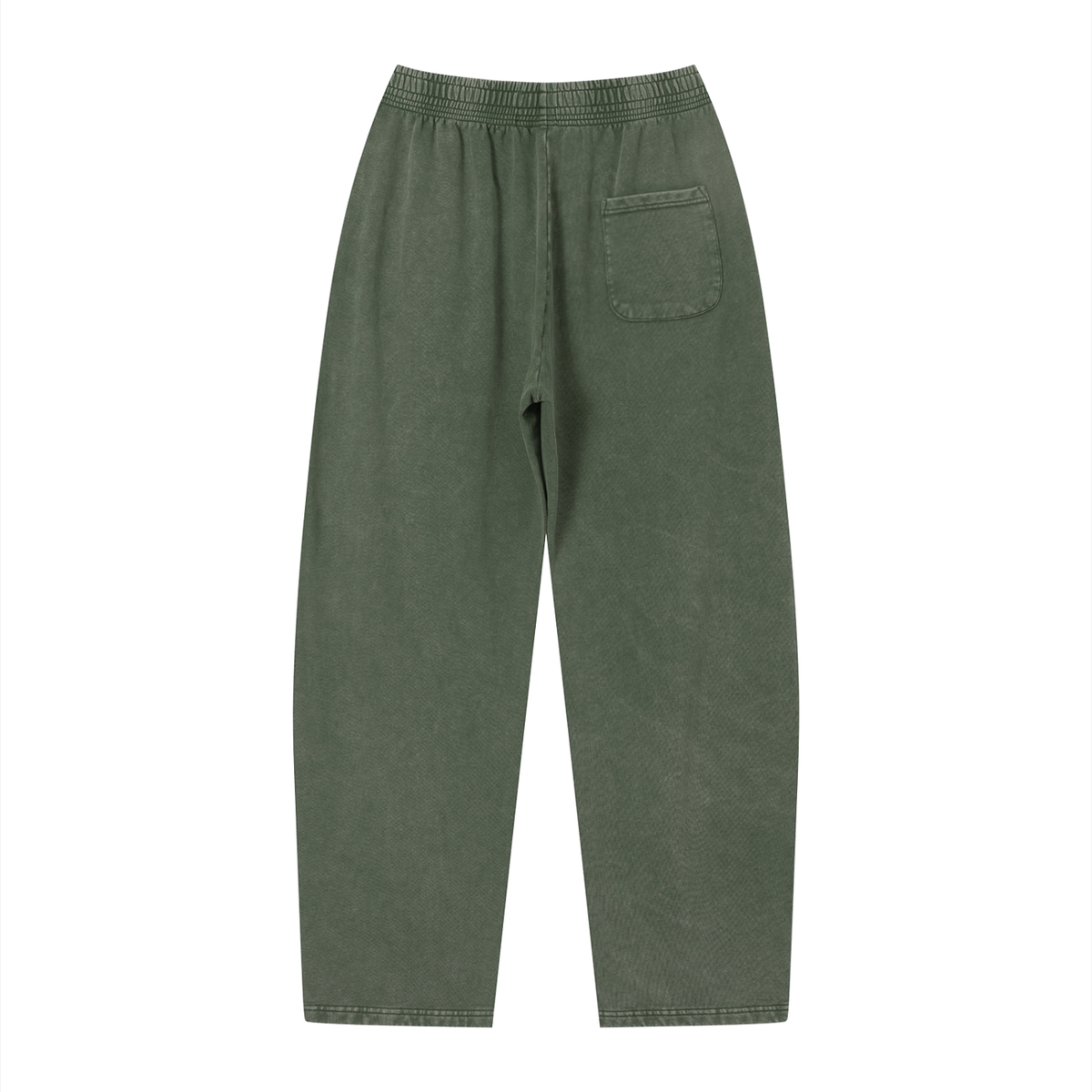 Wiscouture Mark Vintage Wash Loose Sweatpants · Army Green