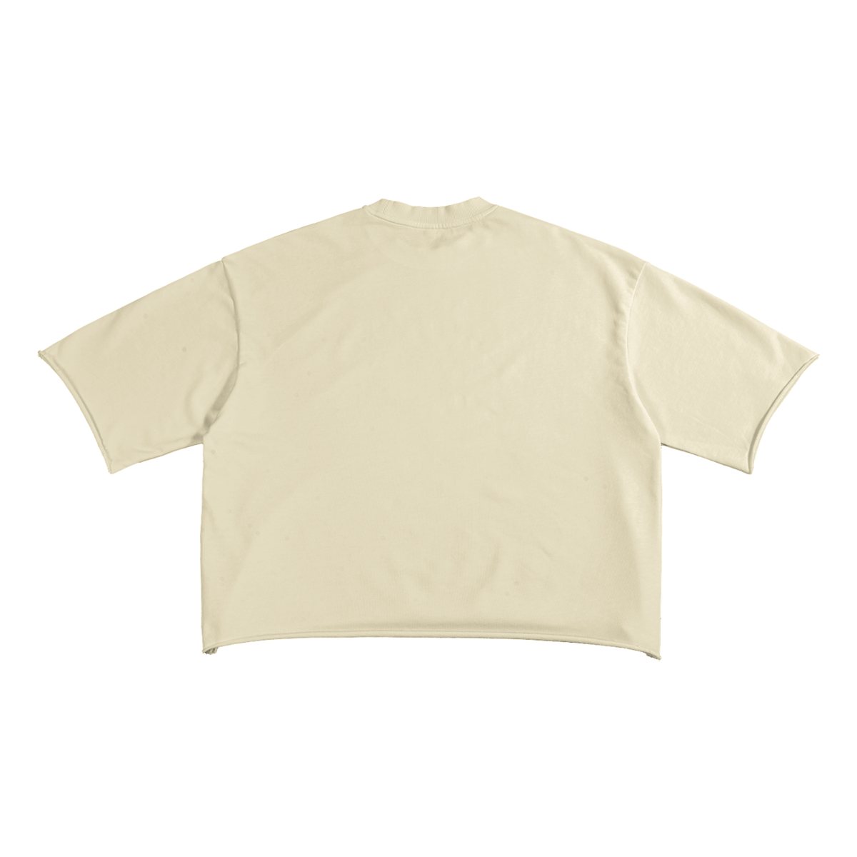 Sloane French Terry Tee – Cream
