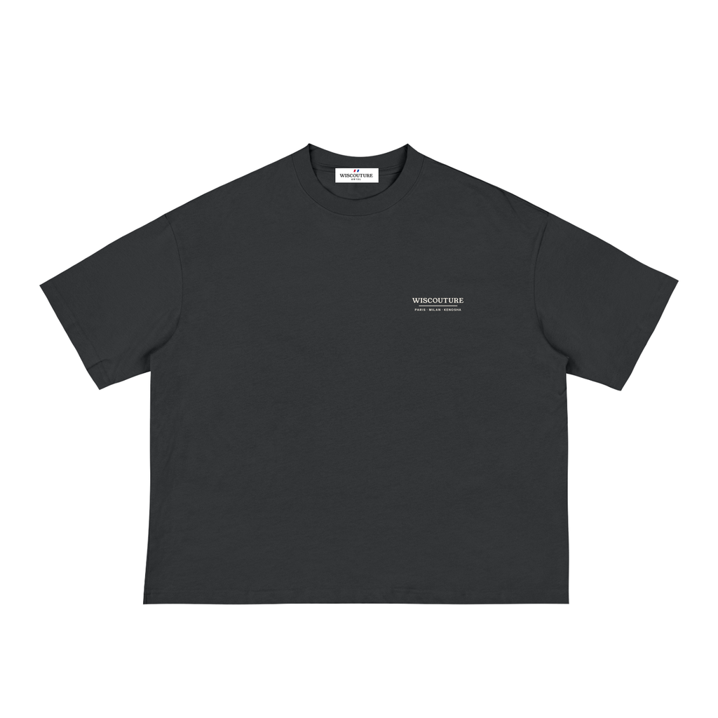 Kenosha · Paris · Milan Boxy Tee · Black