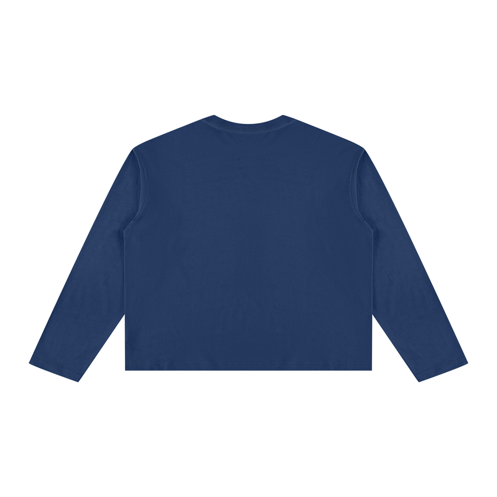 Definition Vintage Wash Long Sleeve · Navy