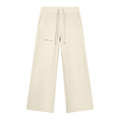 Sloane Wide-Leg Sweatpants – Cream