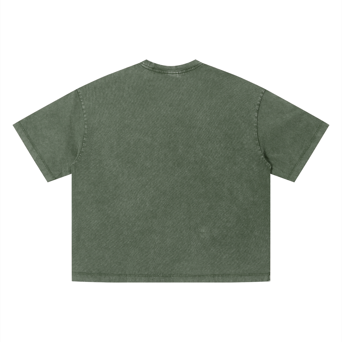 Pardonnez-moi Vintage Wash Boxy Tee · Army Green
