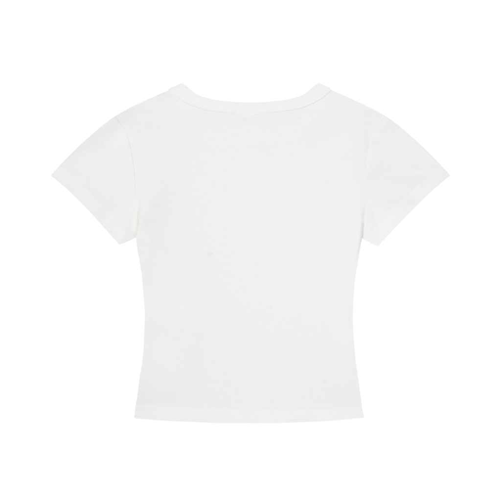 Baby Tee — White