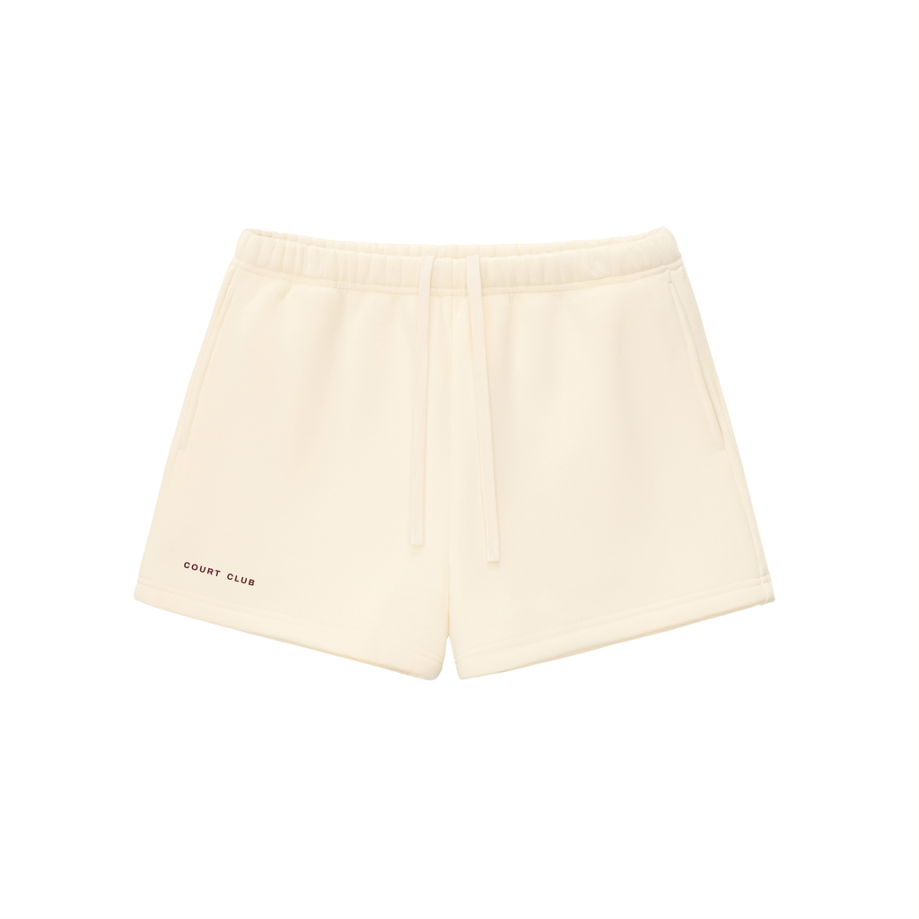 Sloane Sweatshorts – Cream