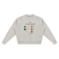State Colours Vintage Wash Crewneck · Light Gray