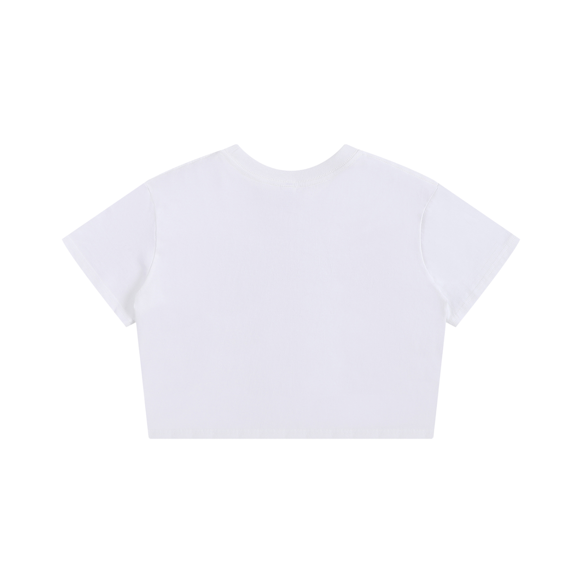 Wiscouture Volume One · The Designer AMCs Baby Tee — White (Small Print)