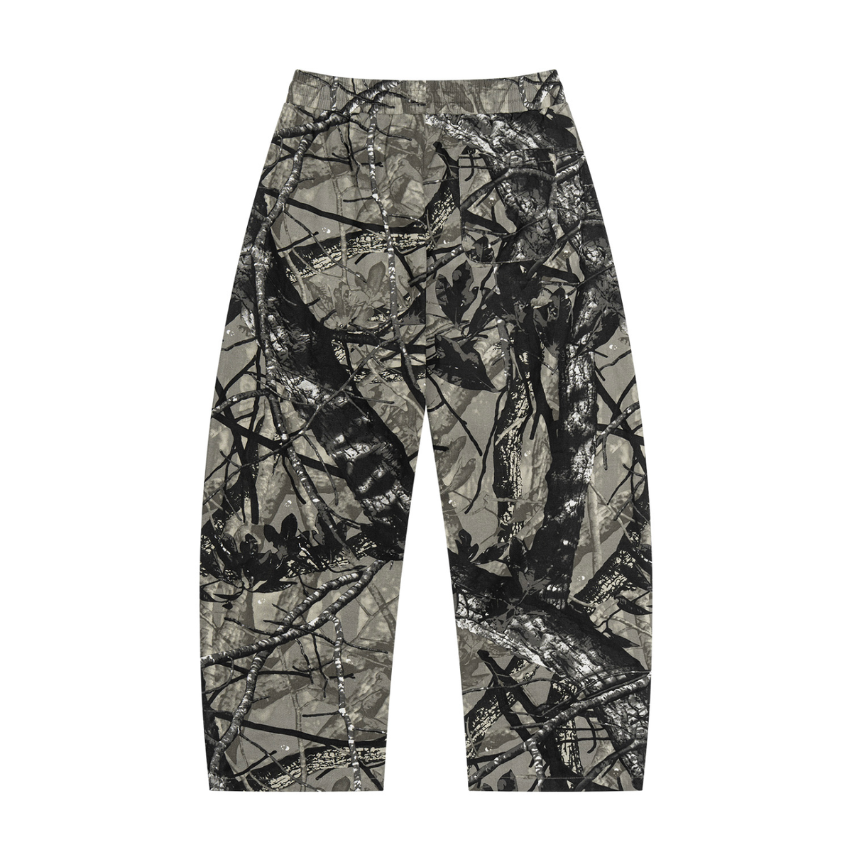 Up North Tree Camo Barrel Leg Pant · Gray