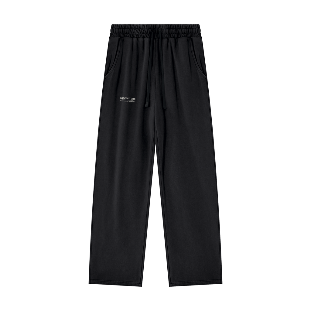 Wiscouture Mark Heavyweight Sweatpants · Black