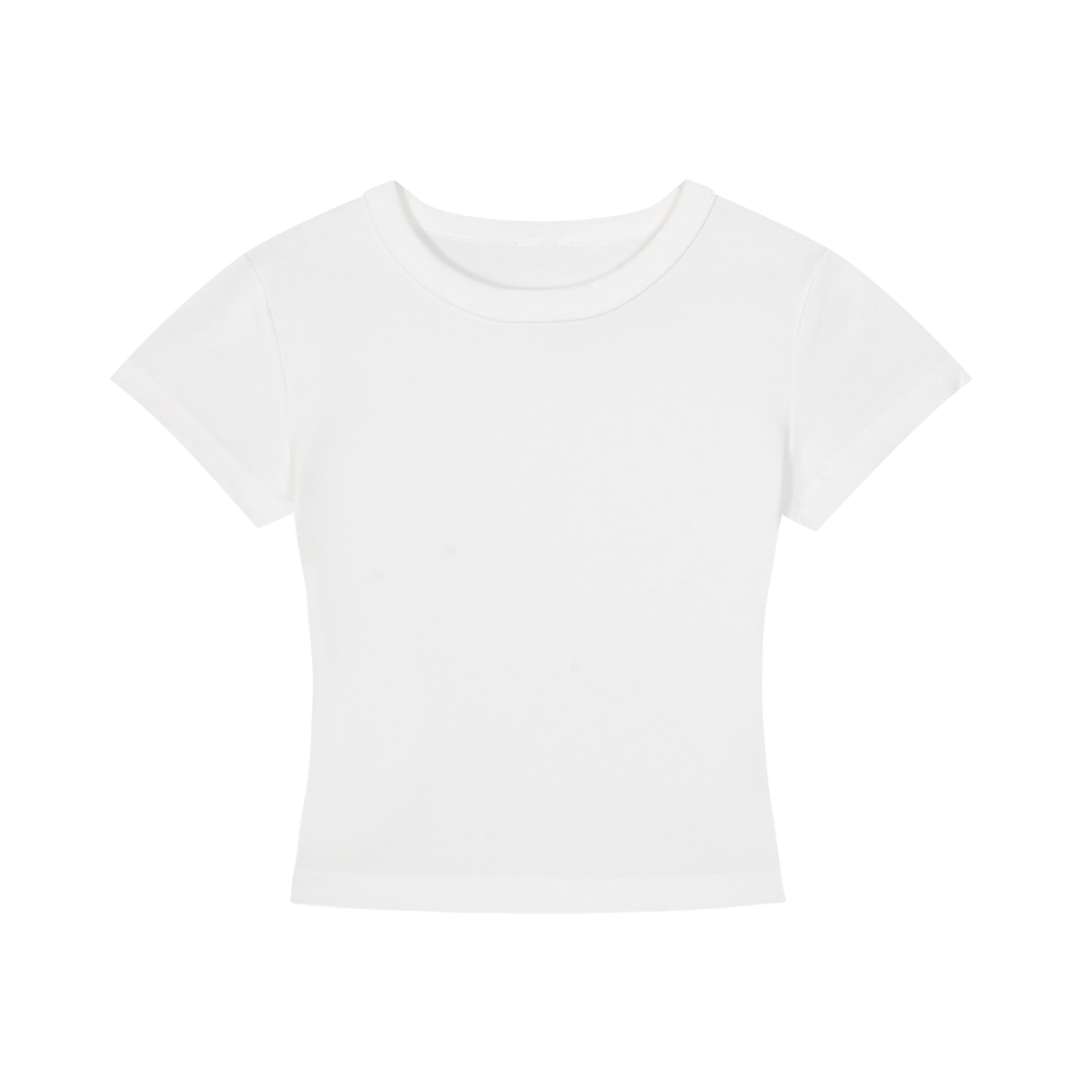 Baby Tee — White
