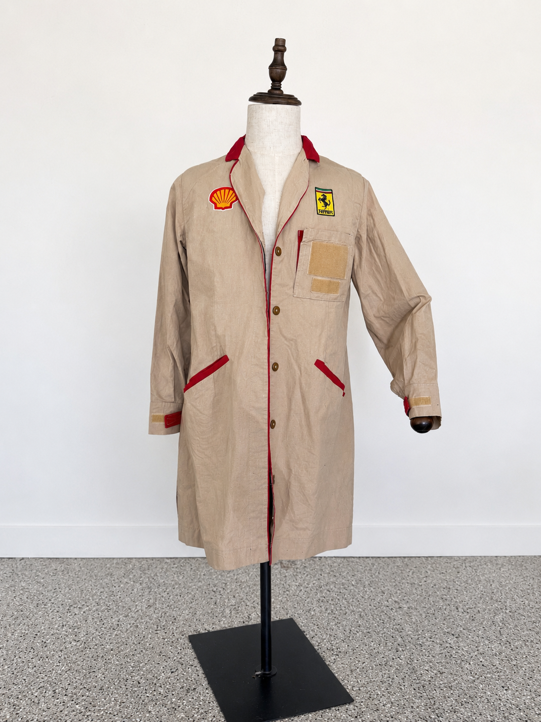 Vintage Ferrari Factory Workshop Coat