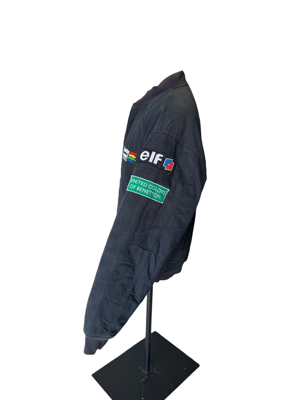 1995 Vintage Benetton Formula 1 Renault Sport Bomber Jacket — Made in Italy