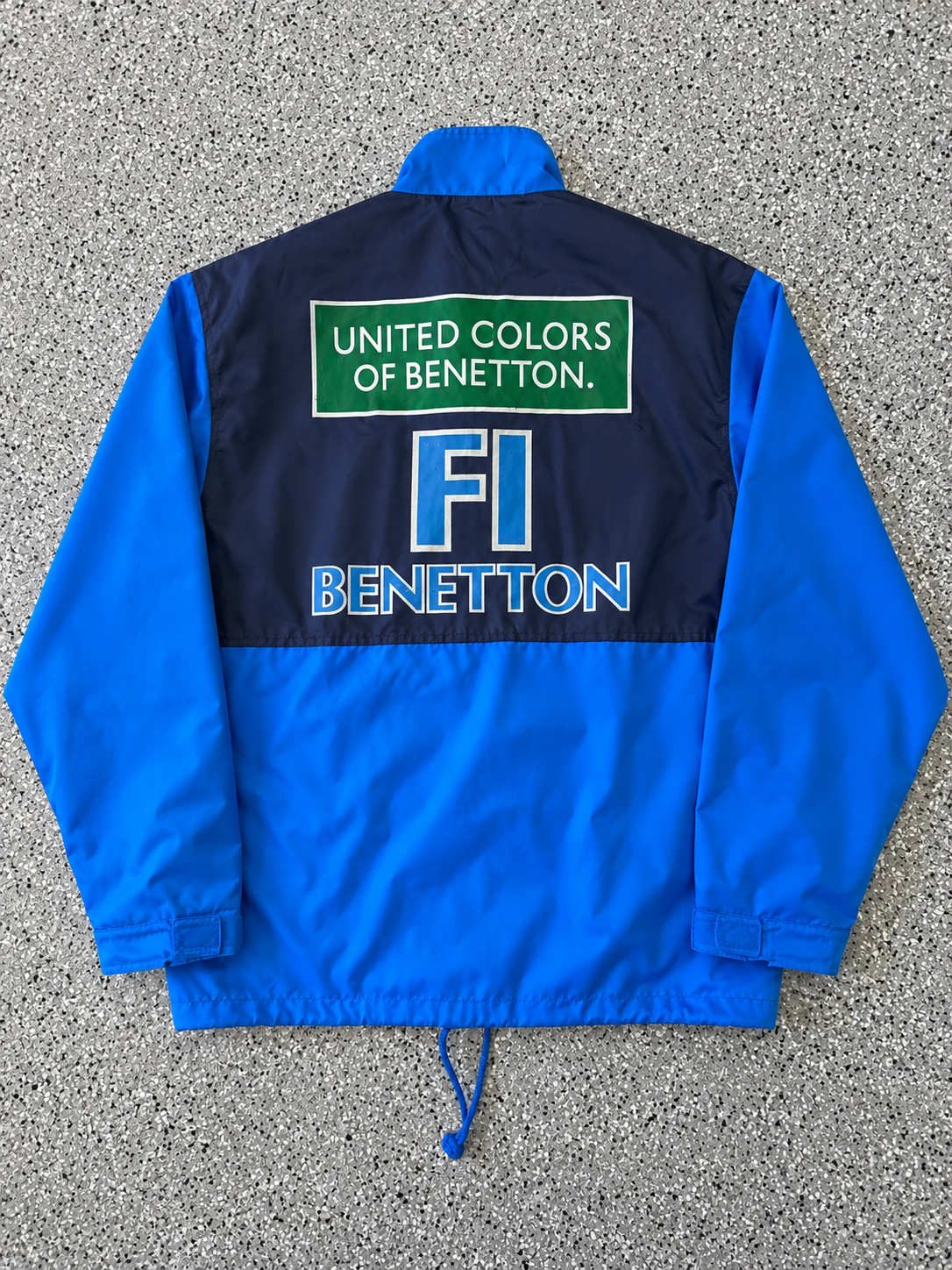 Rare 1990s Benetton Formula 1 Team Rain Jacket | FI Benetton | Schumacher Championship Era