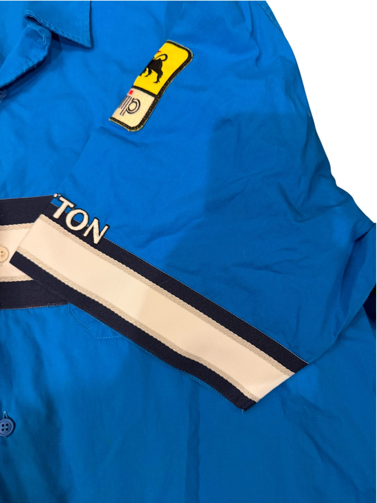 Benetton Formula 1 Team Issue Crew Shirt | Bridgestone Agip Korean Air Playlife | Fisichella & Wurz Era | Unworn