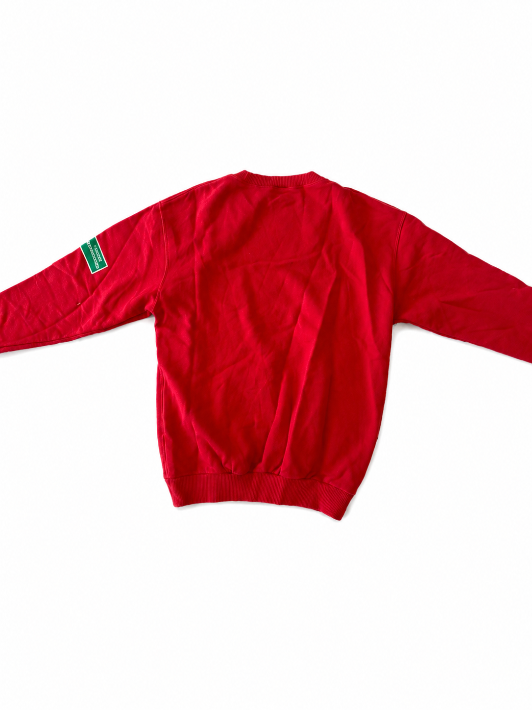 Vintage Benetton Formula 1 Racing Team Red Crewneck Sweatshirt – Made in Italy – Size M