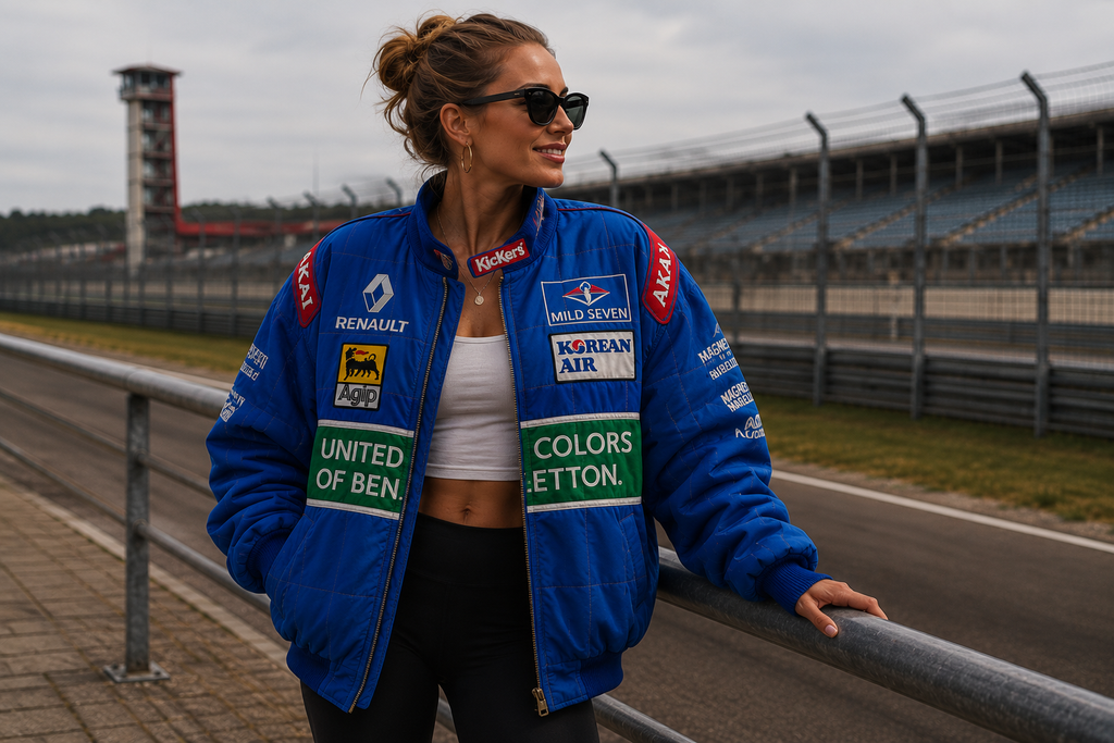 Authentic Sparco Benetton Renault Formula 1 Racing Jacket