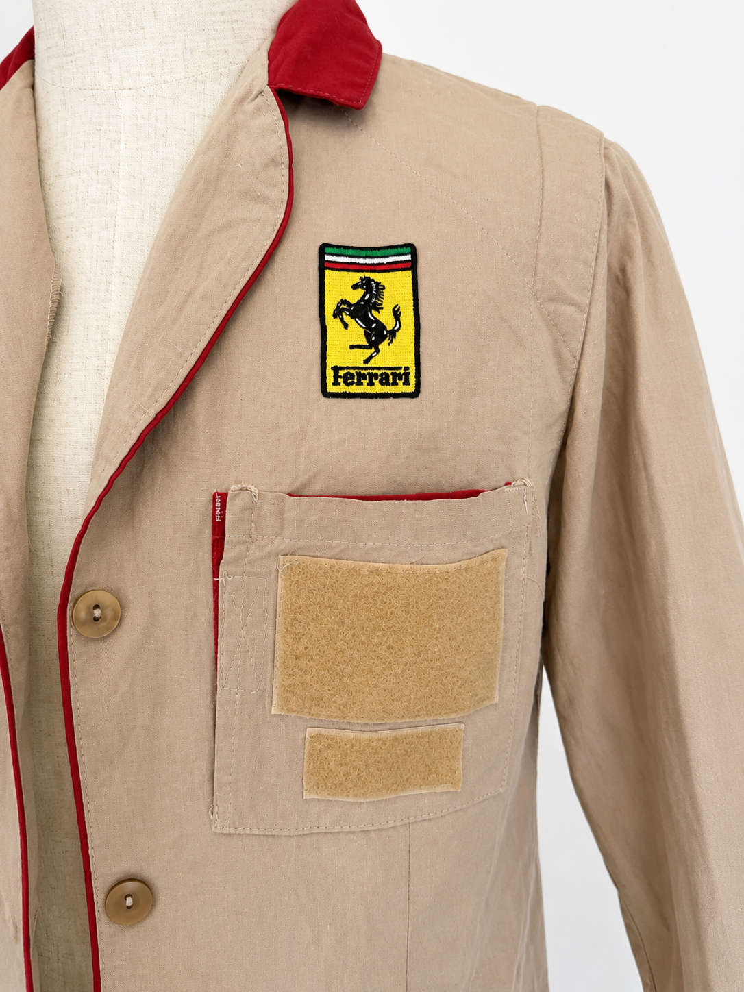 Vintage Ferrari Factory Workshop Coat