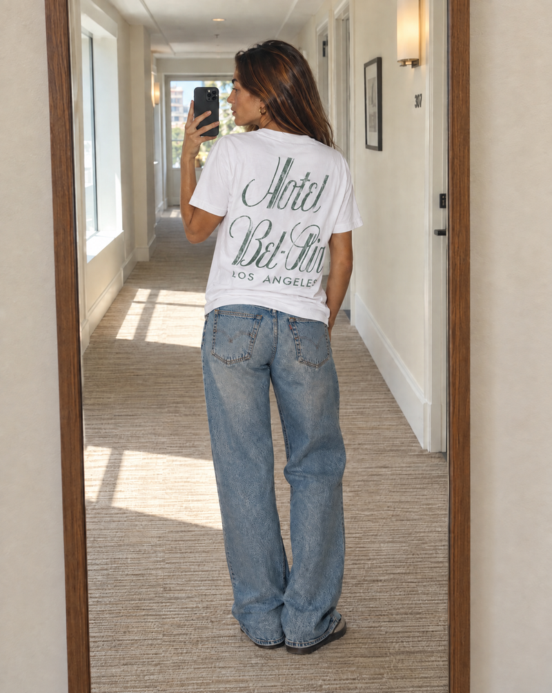 Hotel Bel-Air Tee — New, Vintage-Washed