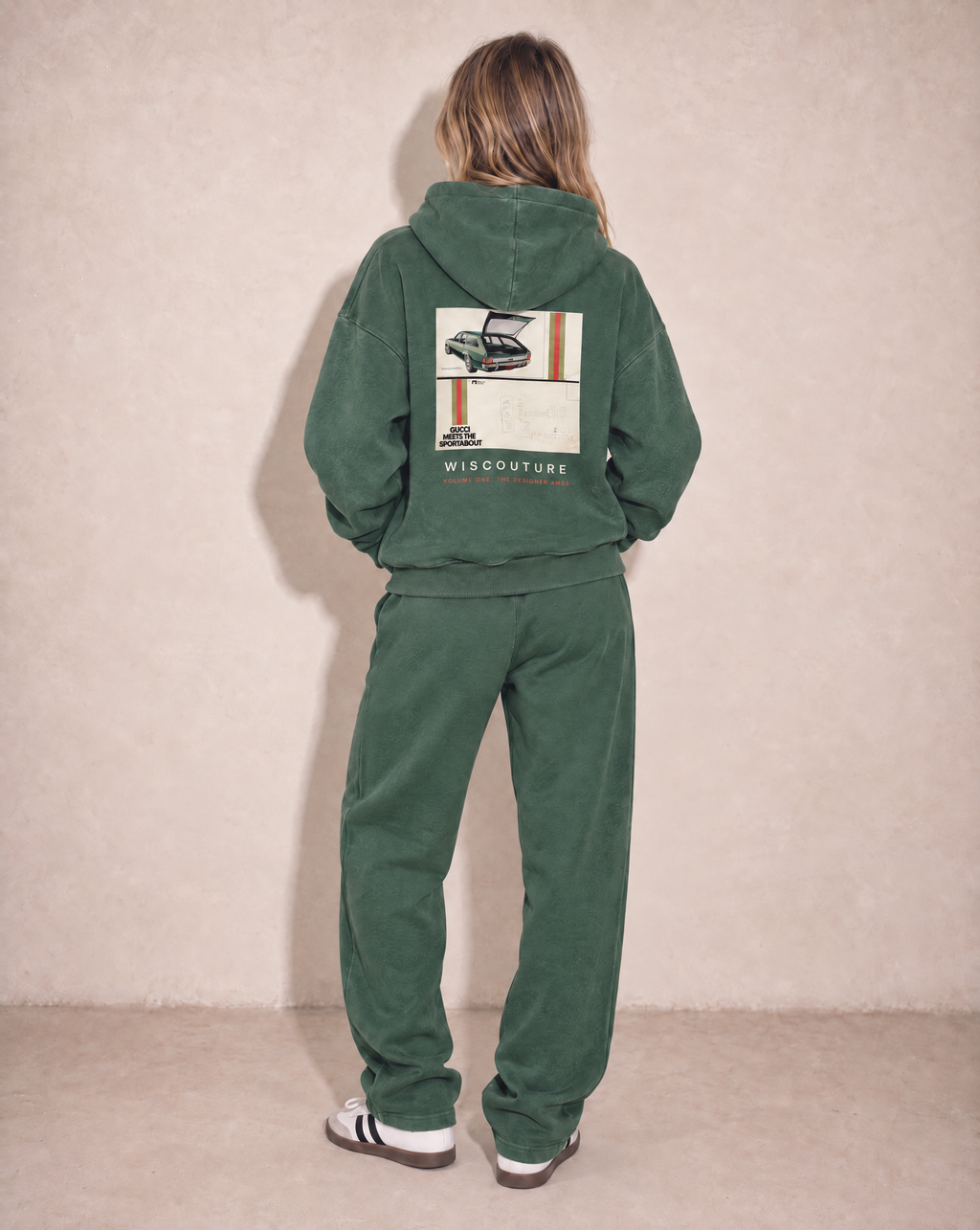 Wiscouture Mark Heavyweight Sweatpants · Blackish Green