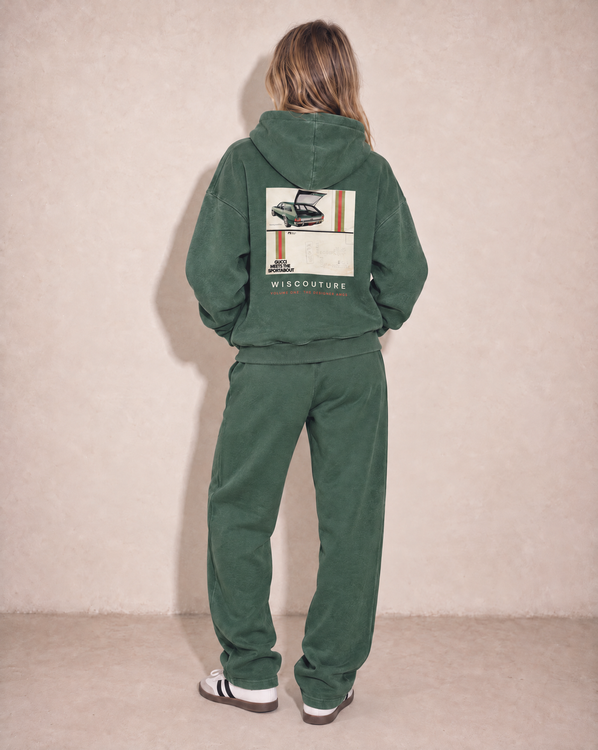 Wiscouture Mark Heavyweight Sweatpants · Blackish Green