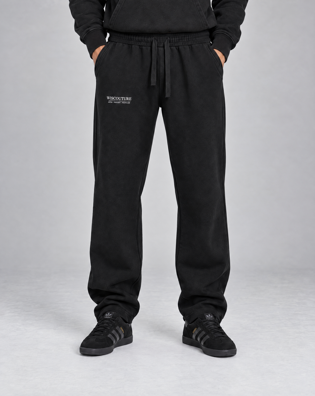 Wiscouture Mark Heavyweight Sweatpants · Black