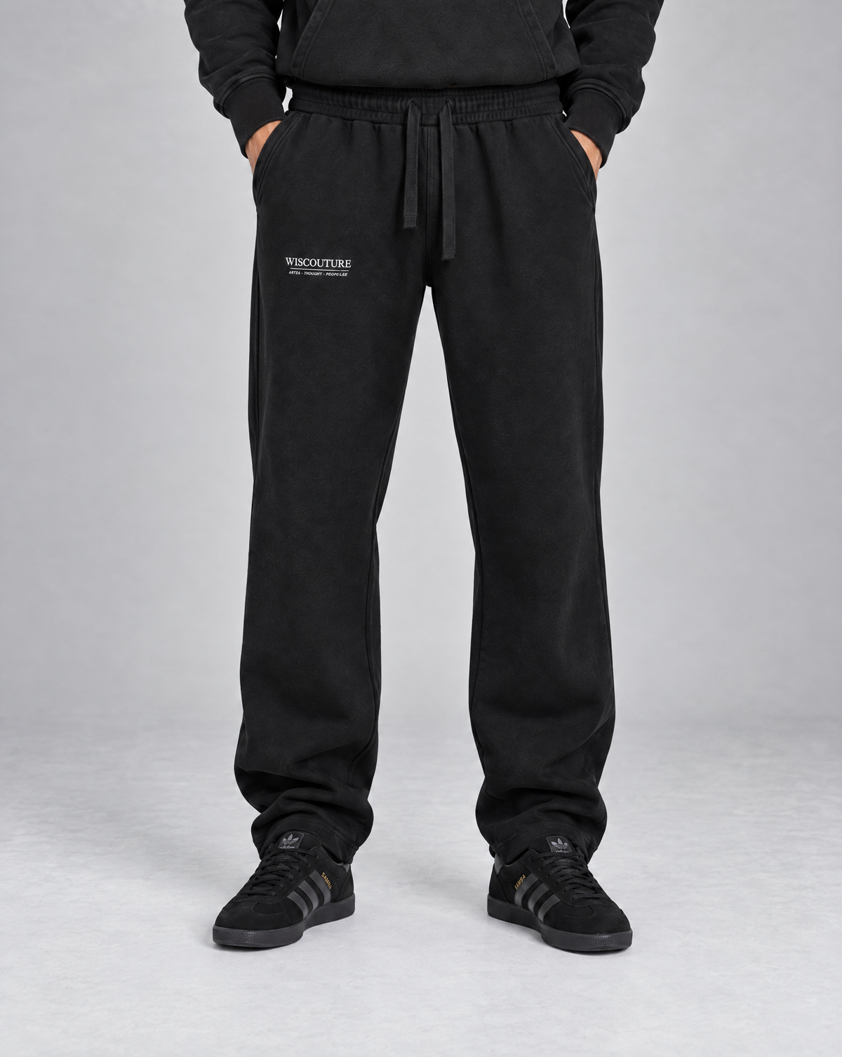 Wiscouture Mark Heavyweight Sweatpants · Black