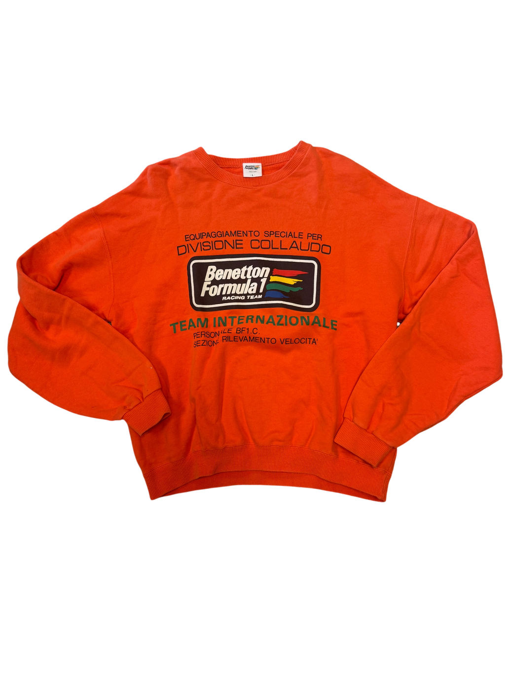 Benetton Internazionale Crewneck — L