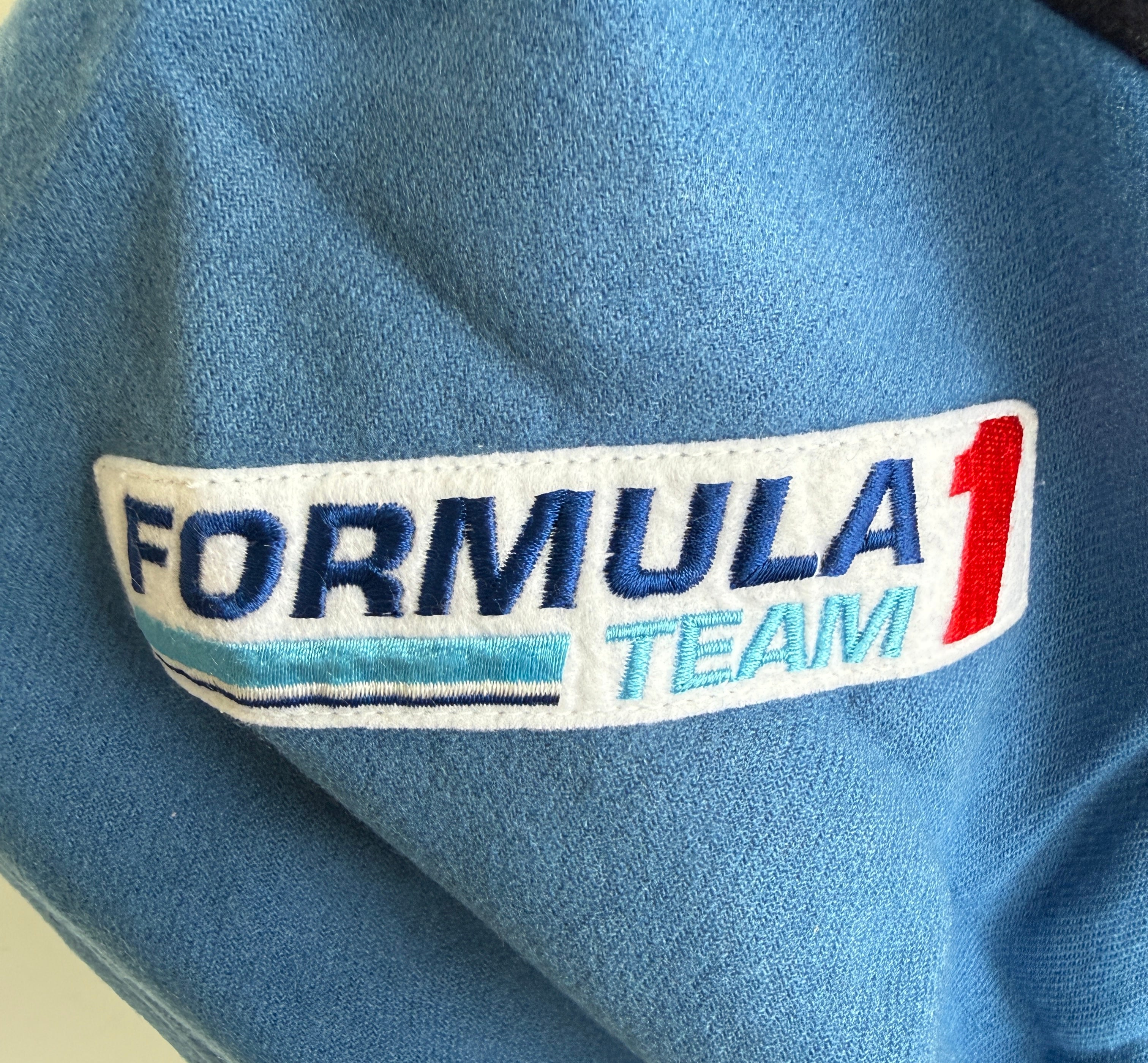 Vintage Benetton Formula 1 Mild Seven Bomber Jacket | Embroidered Motorsport Jacket | Size 48