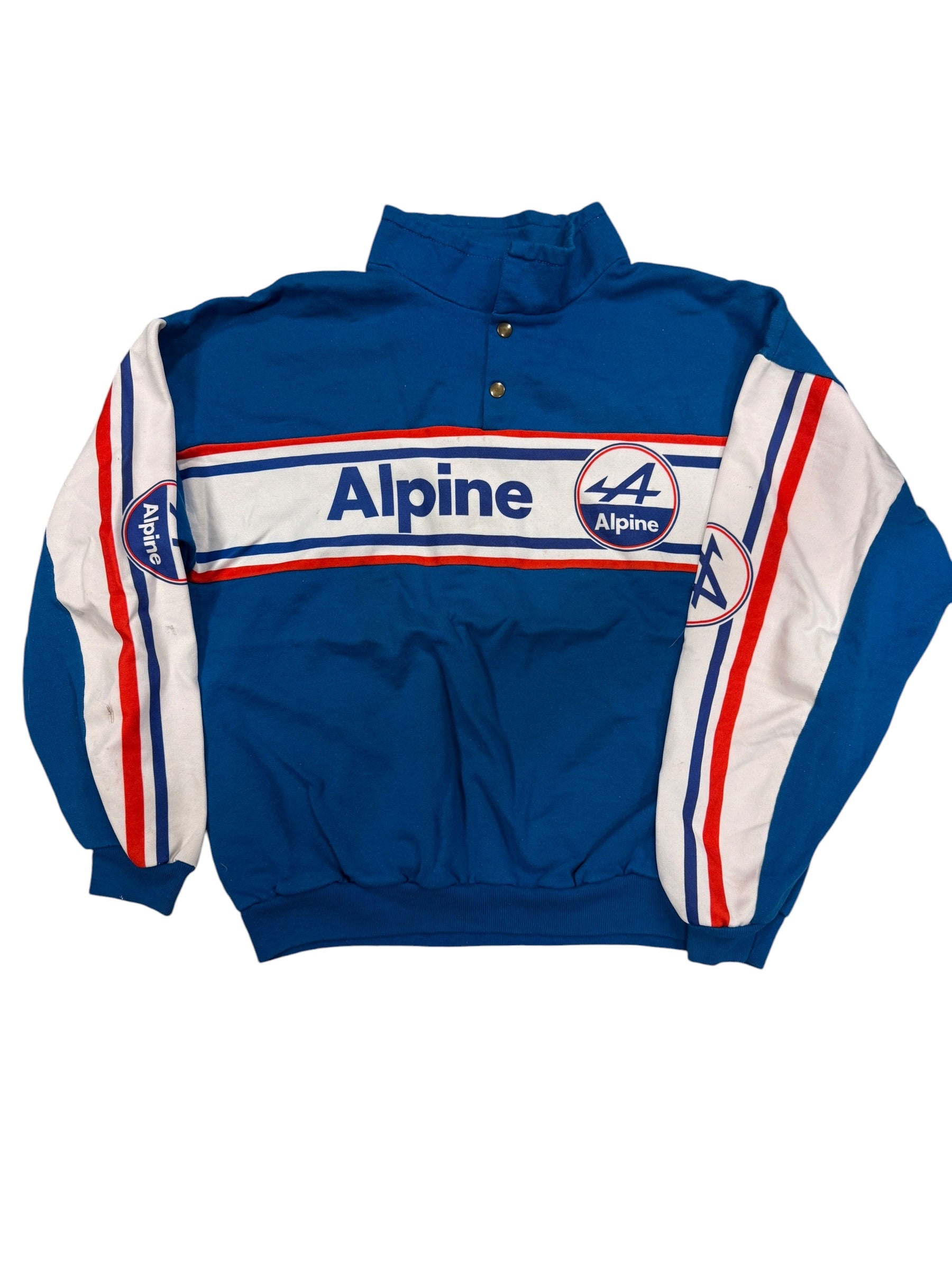 Vintage Alpine Renault Sweatshirt | Classic French Motorsport Pullover | Rare Alpine Graphic