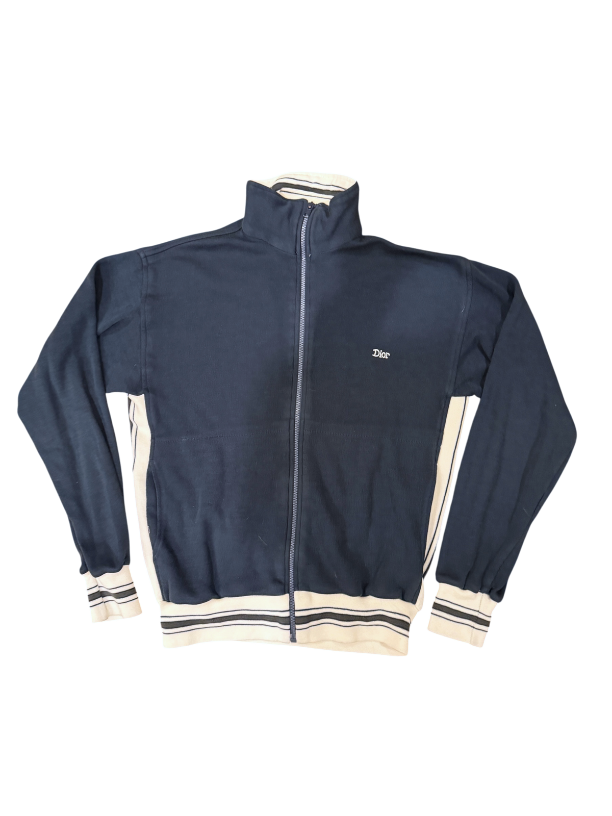 Christian Dior Monsieur Track Jacket — Navy, M