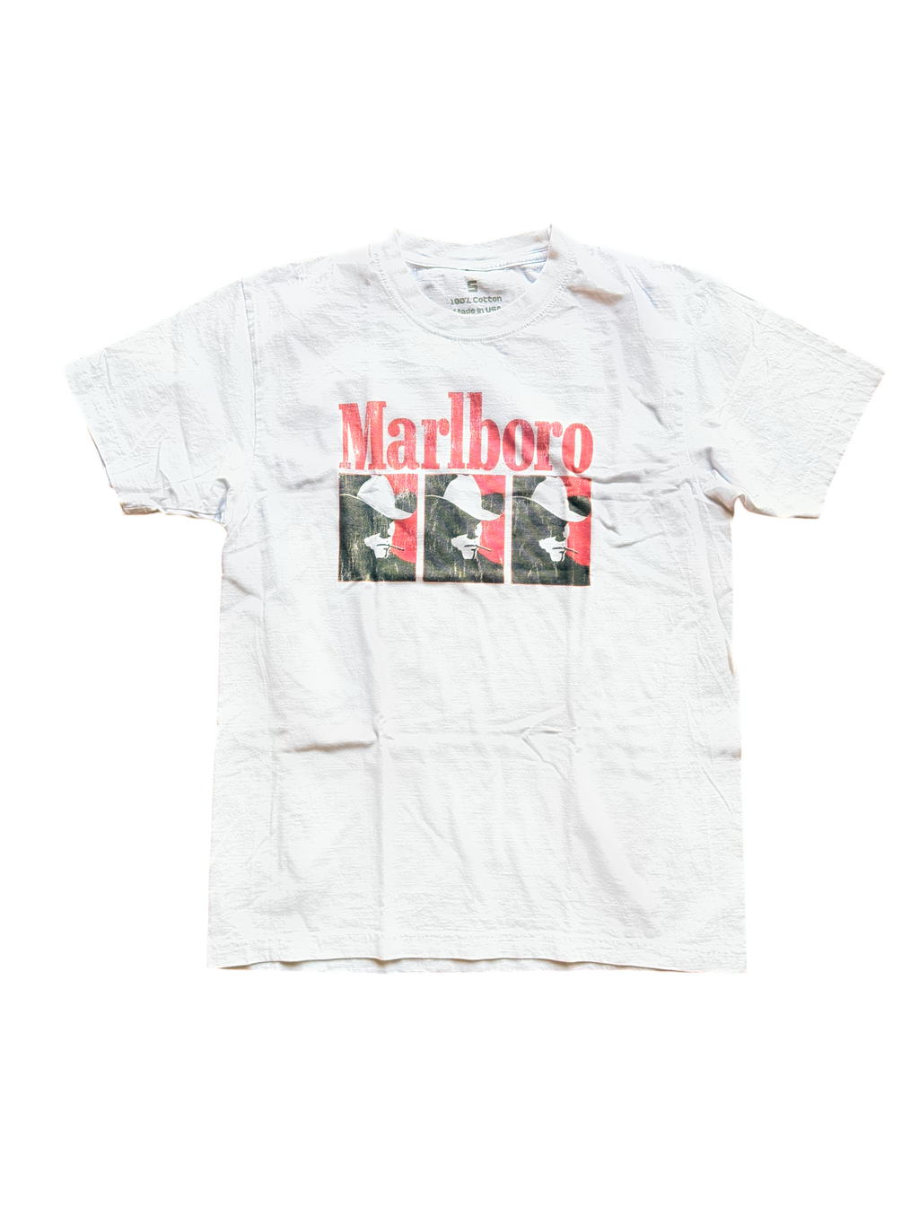 Marlboro Tee — New, Vintage-Washed