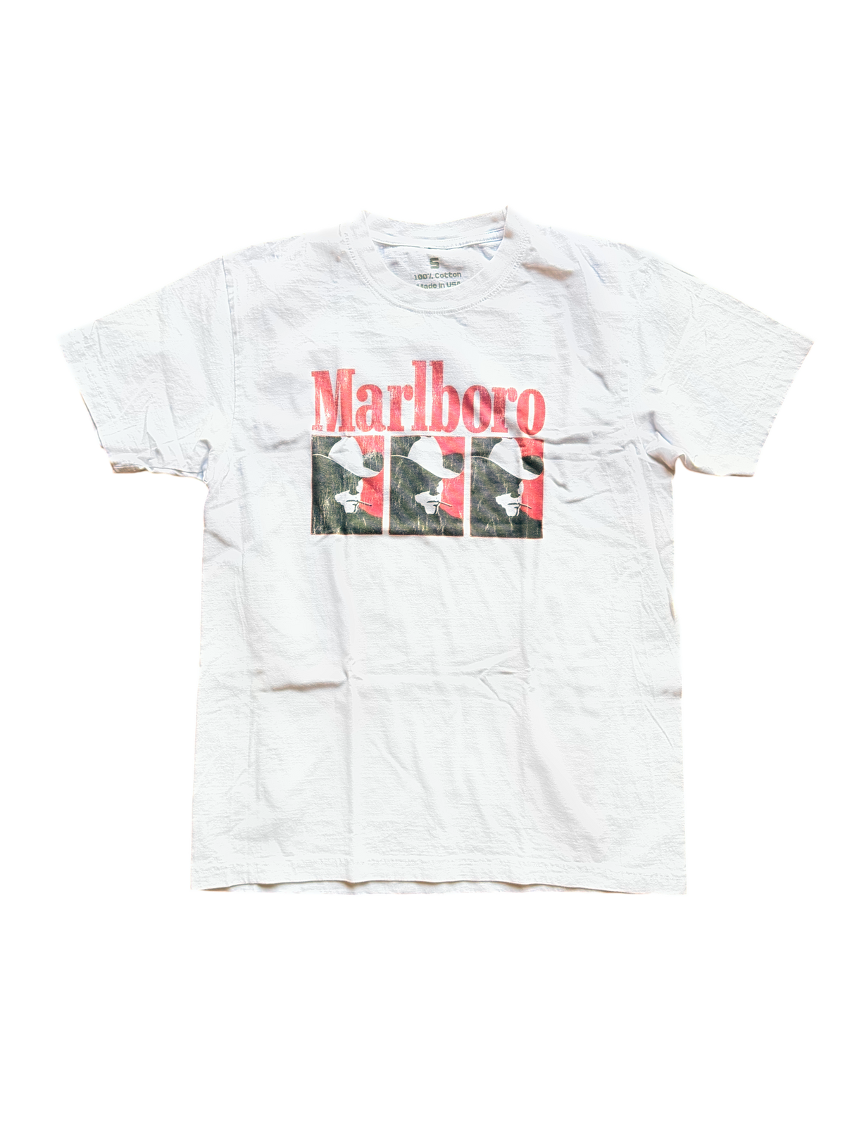 Marlboro Tee — New, Vintage-Washed