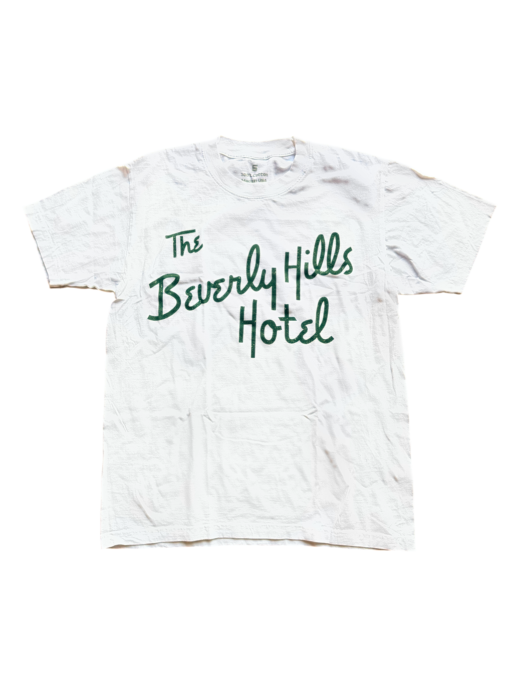 The Beverly Hills Hotel Tee — New, Vintage-Washed