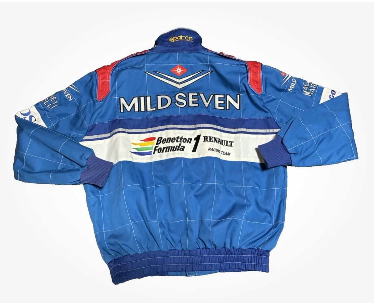 Authentic Sparco Benetton Renault Formula 1 Racing Jacket – AR13L