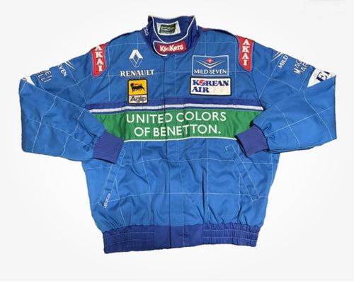 Authentic Sparco Benetton Renault Formula 1 Racing Jacket