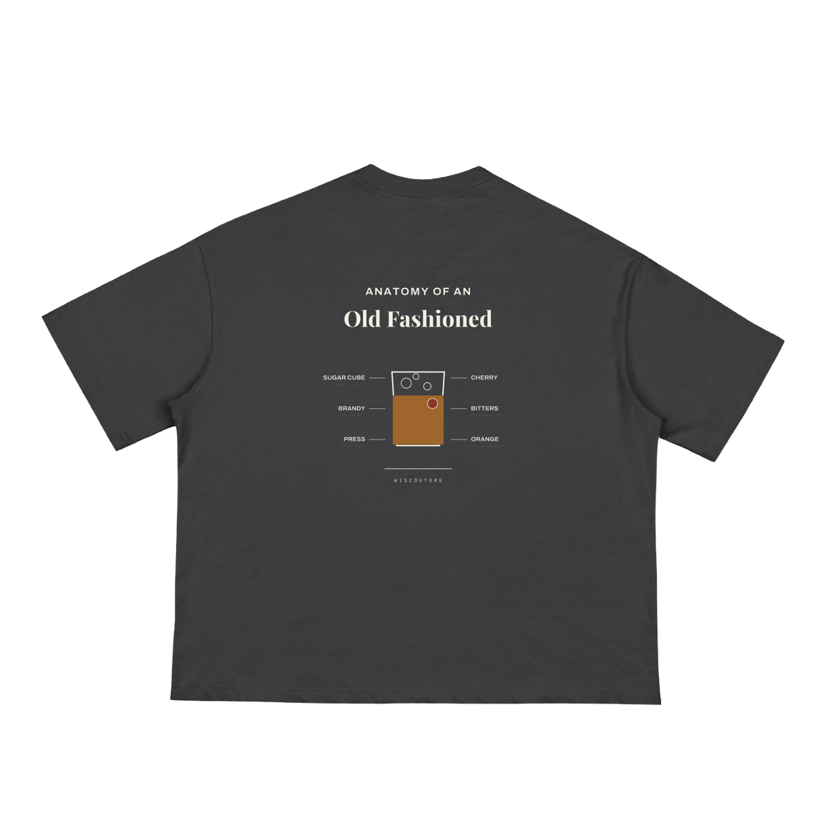 Kenosha · Paris · Milan Boxy Tee · Black