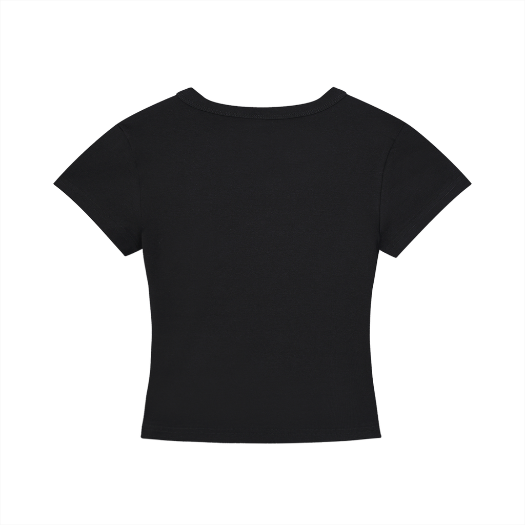 Baby Tee — Black