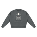 Eau de Brandy Vintage Wash Crewneck · Dark Gray