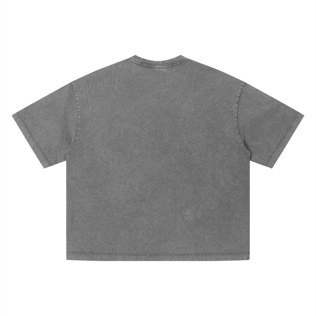 Definition Vintage Wash Boxy Tee · Dark Gray