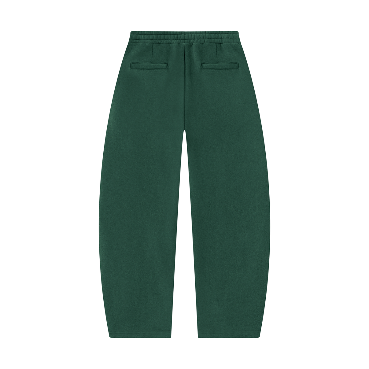 Wiscouture Barrel Leg Sweatpant — Dark Green