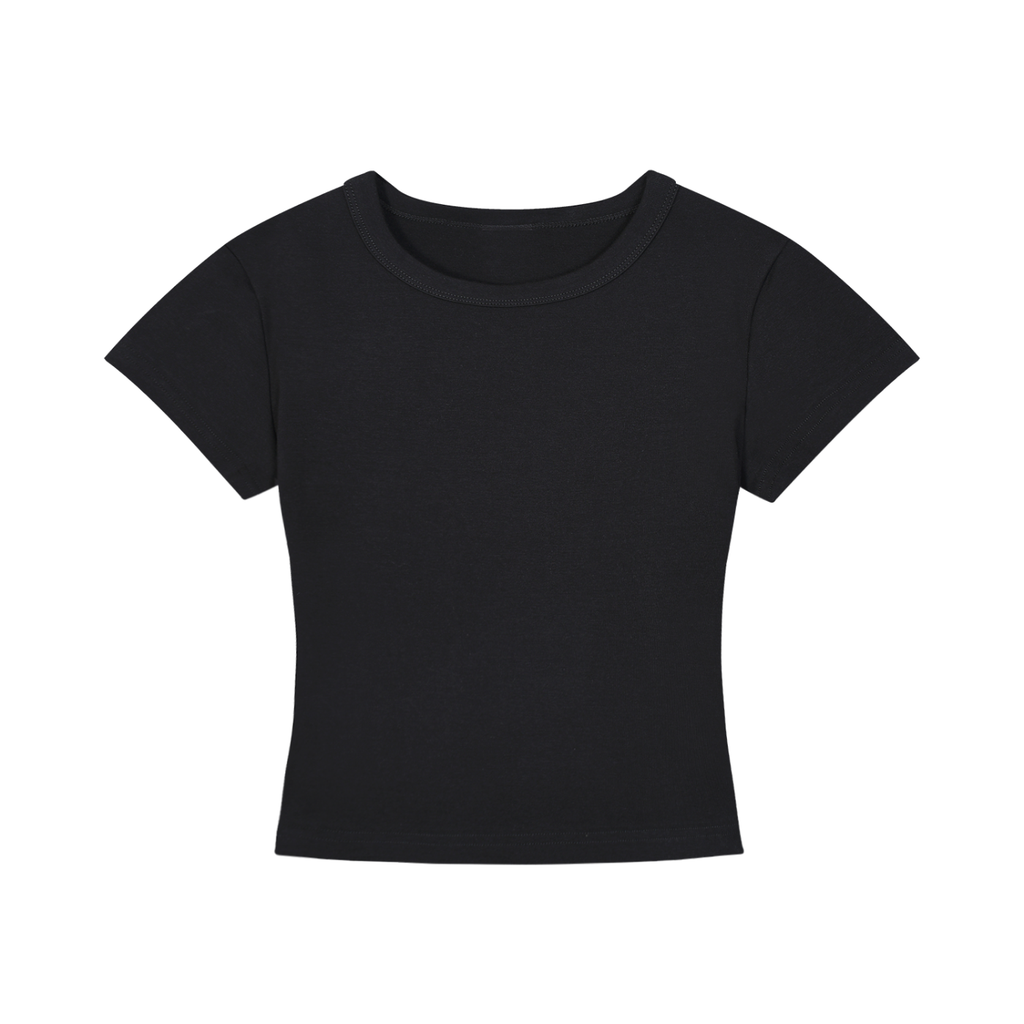 Baby Tee — Black