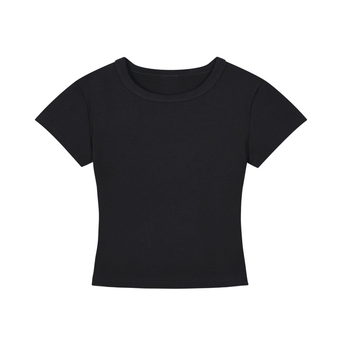 Baby Tee — Black