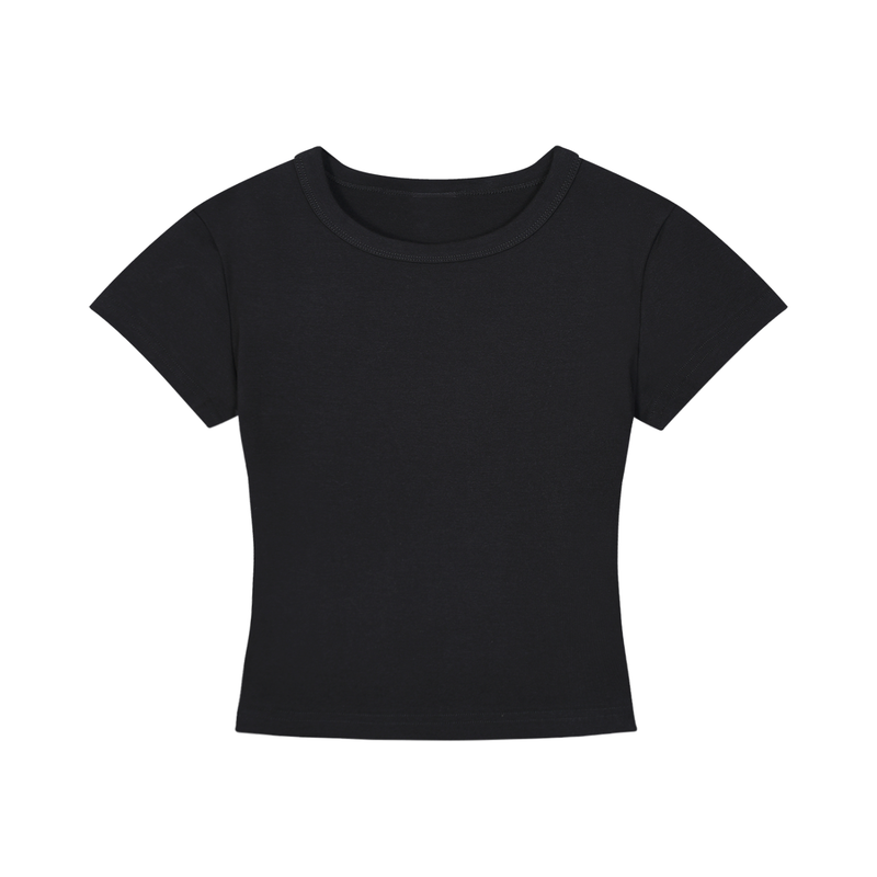 Baby Tee — Black